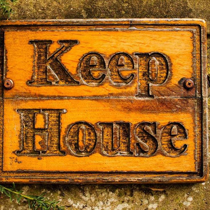 Keep House wall plaque
